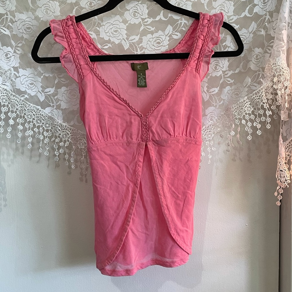 Cottagecore Babydoll flyaway Tank